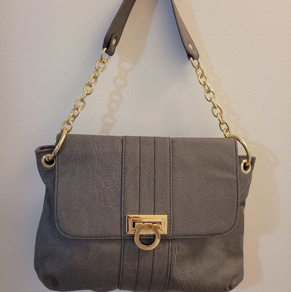 Mark shoulder purse.